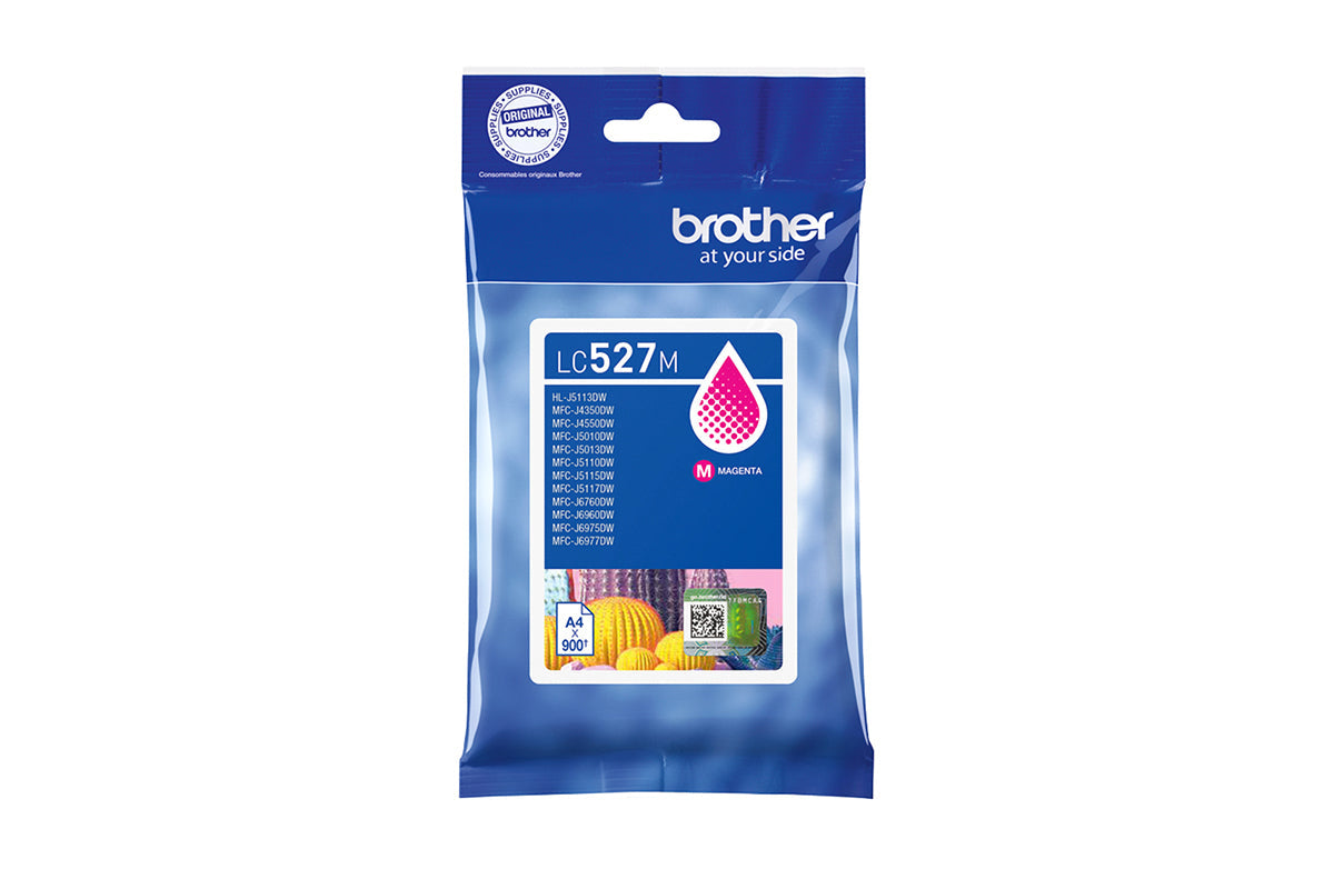 Brother LC527M Genuine Ink Cartridge | Magenta