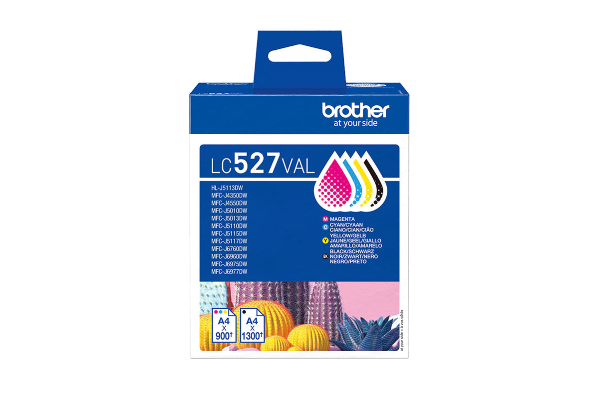 Brother LC527VAL Genuine Ink Cartridge | Multipack