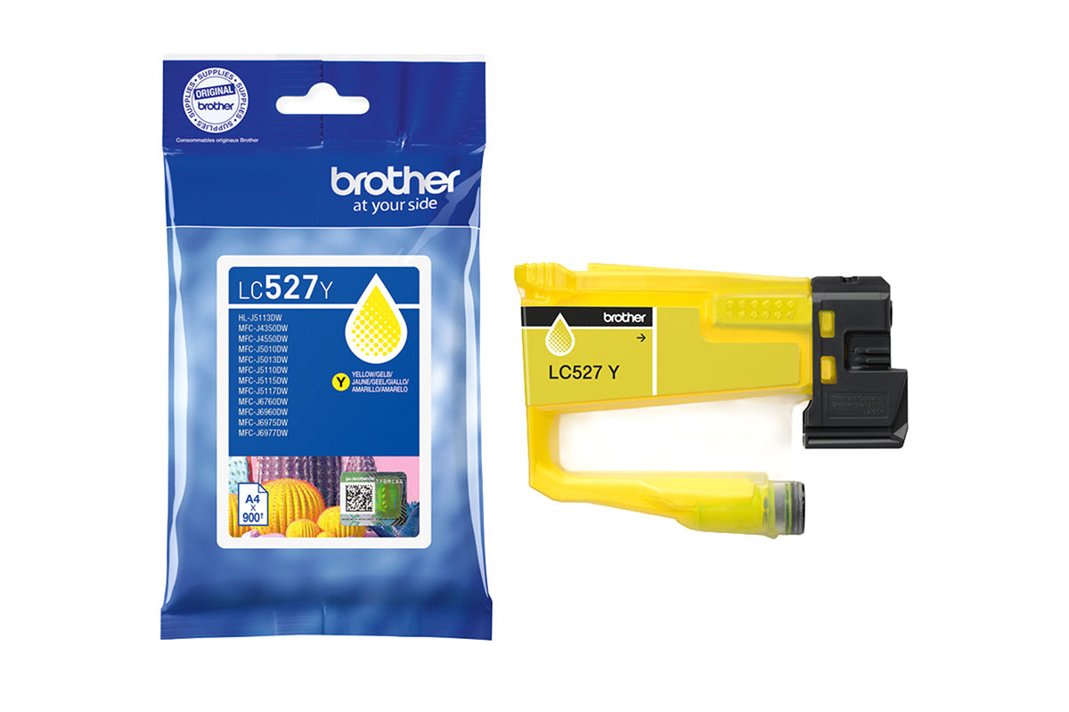 Brother LC527Y Genuine Ink Cartridge | Yellow-4