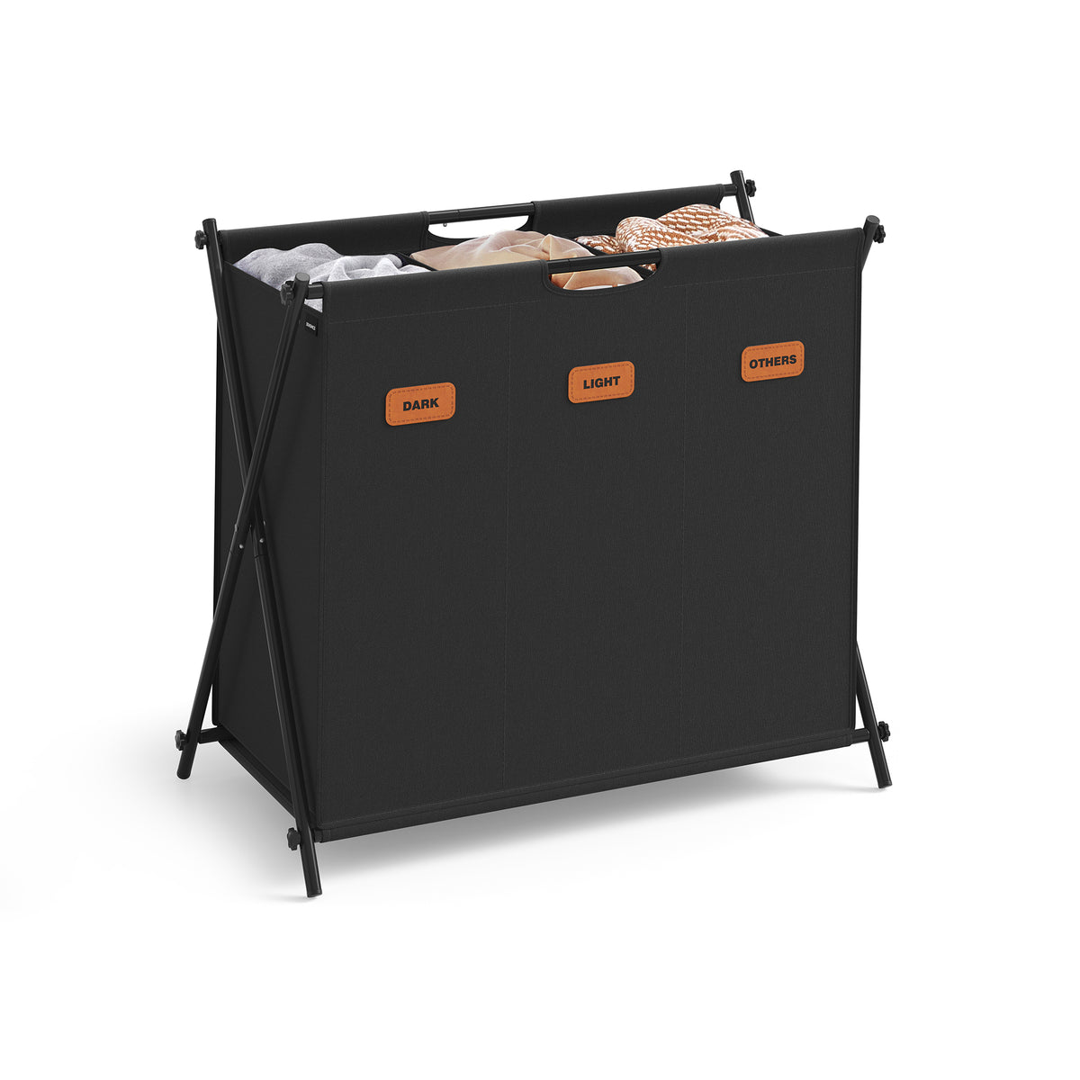 Laundry Hamper | Laundry Basket | 600d Oxford Fabric | 135 L | Black