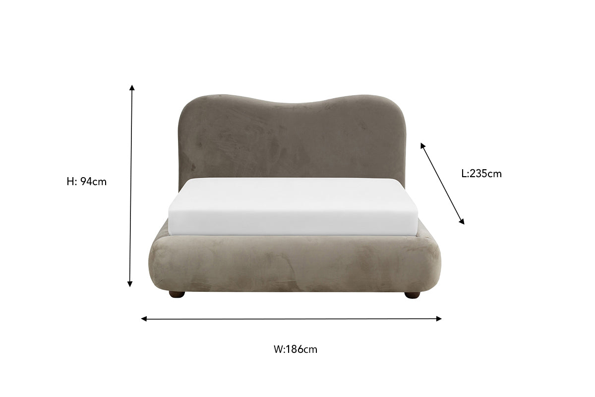 Lucerne Ottoman Bed Frame | Double | 4ft6 | Colour Options-3