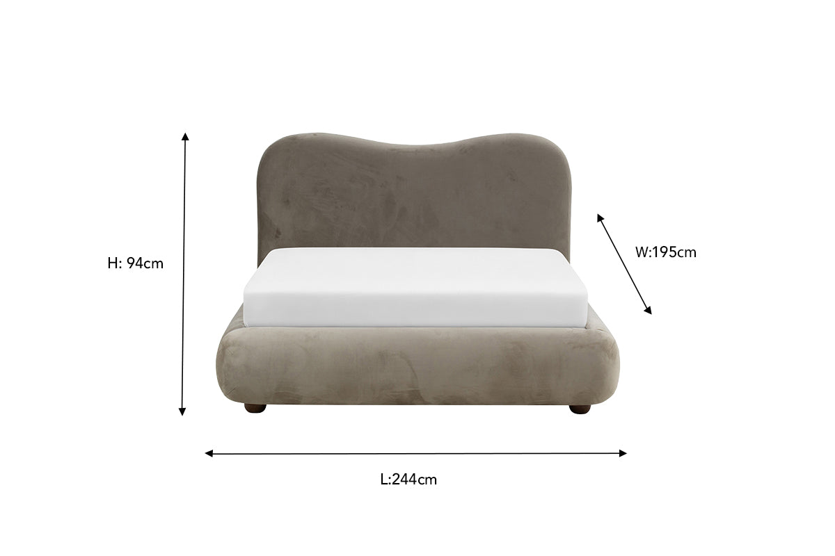 Lucerne Ottoman Bed Frame | King | 5ft | Colour Options-3