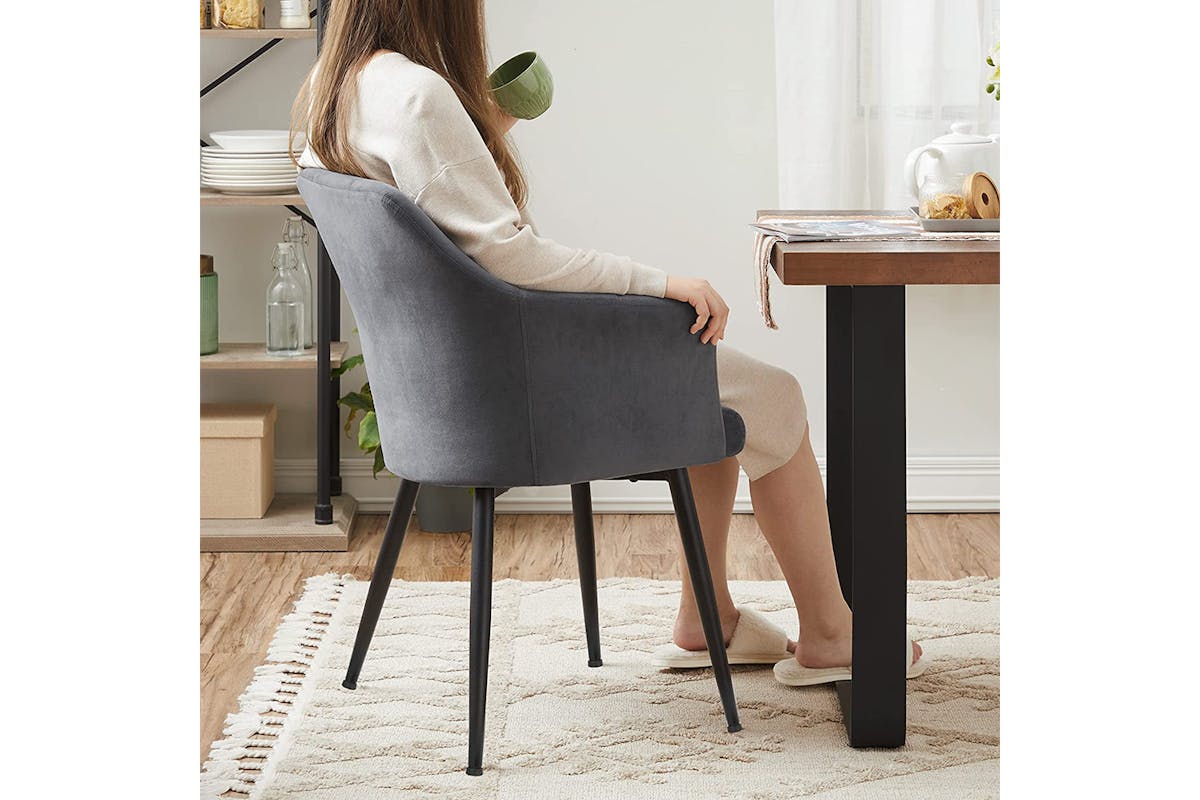 Songmics Dining Chair | High Back | Grey-5