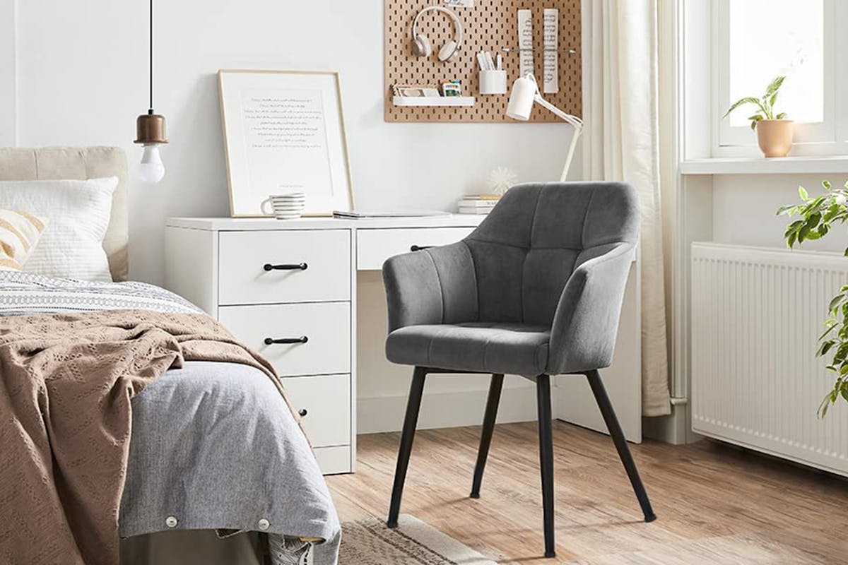 Songmics Dining Chair | High Back | Grey-6