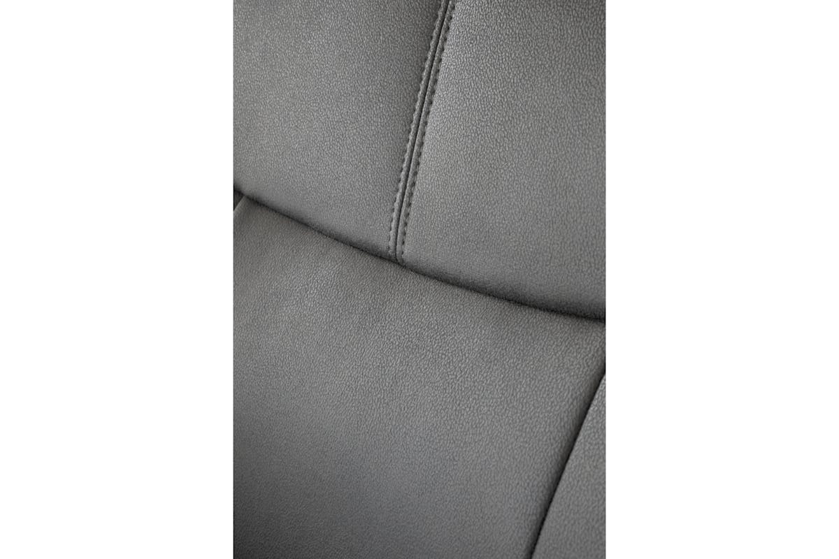 Levi Recliner with Footstool | Slate-9