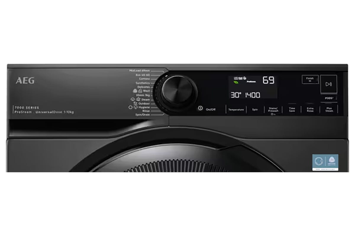 AEG 7000 Series ProSteam 10kg Freestanding Washing Machine | LFSR7414U6UD-2