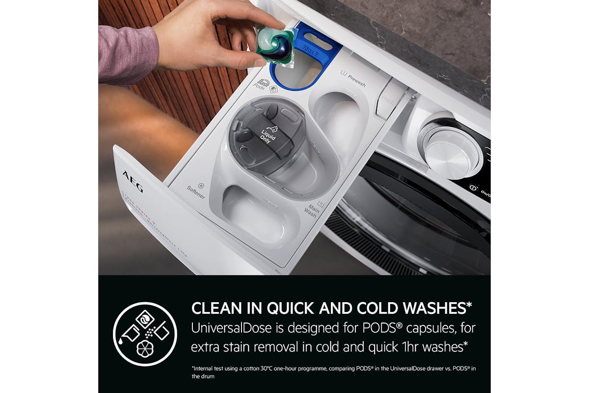 AEG 7000 Series ProSteam 10kg Freestanding Washing Machine | LFSR7414U6UD-4