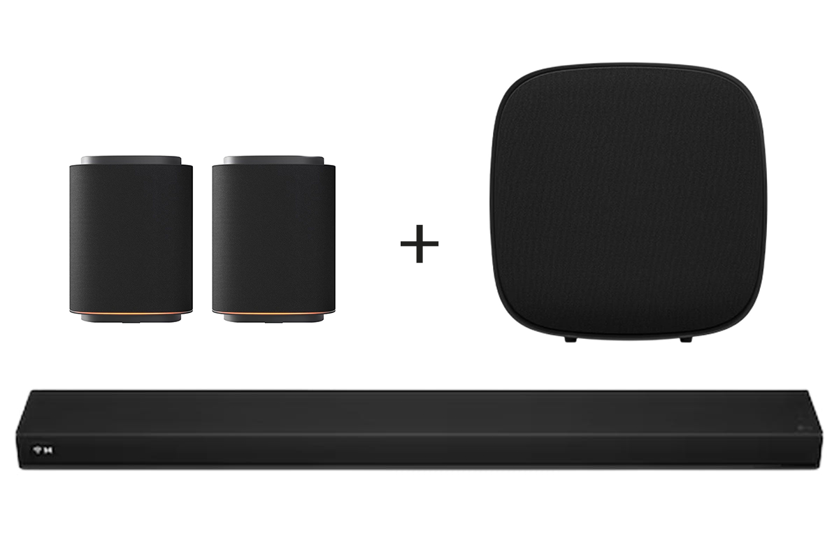 LG Sound Suite H7, W7 and M5 Bundle