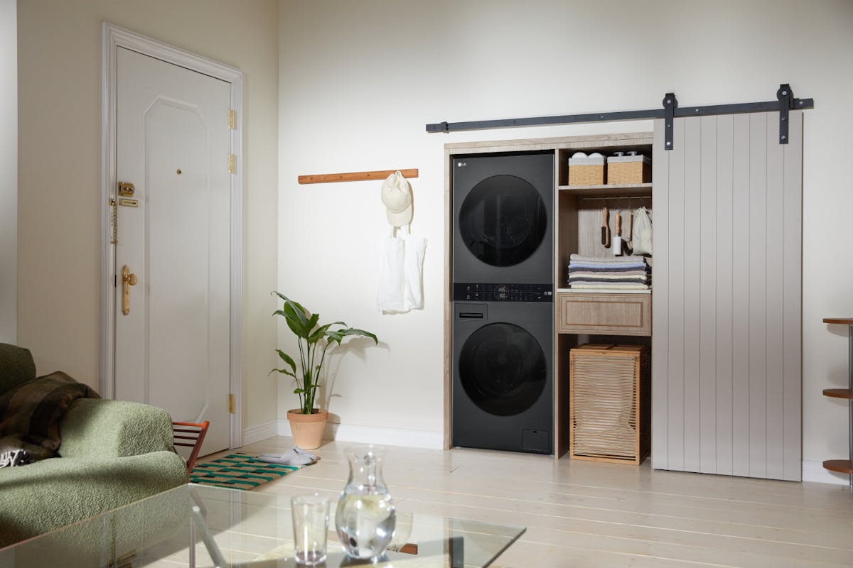 LG WashTower 12kg / 10kg | Freestanding Washer Dryer | WT1210BBTN1-14