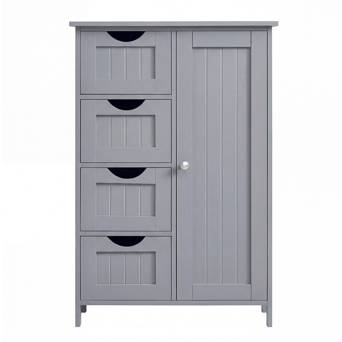 Bathroom Floor Storage Cabinet | Bathroom Storage Unit | Mdf | 30 X 55 X 82 Cm