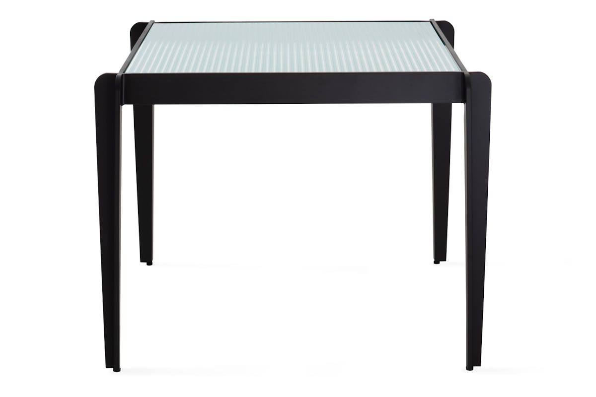 Lilly Glass Top End Table-2