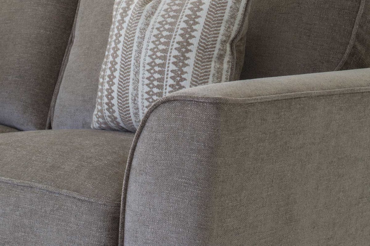 Lilly 4 Seater Sofa | Fabric | Smoke Stone-4