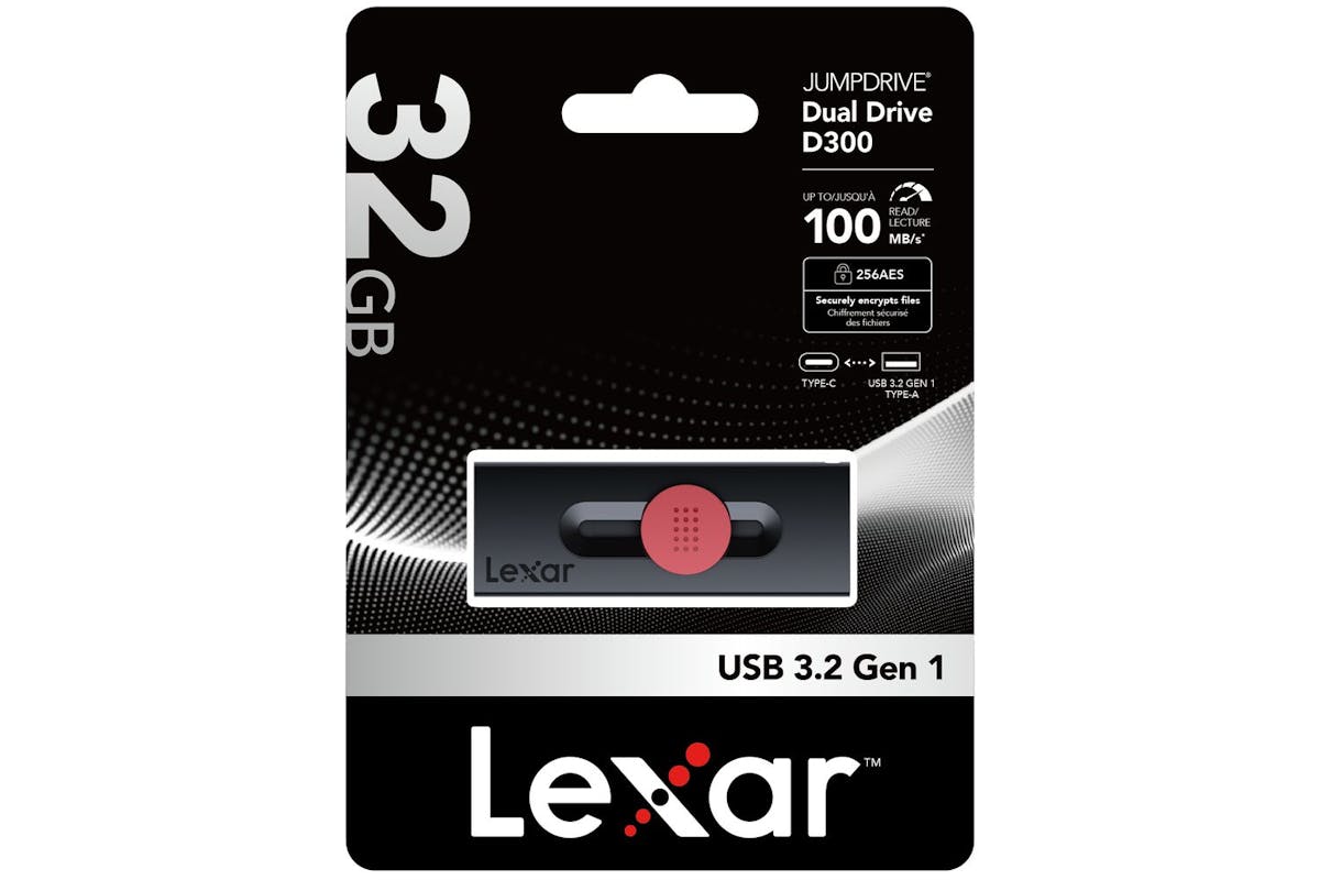 Lexar Dual Type-C And Type-A 3.2 USB Flash Drive | 32GB-11