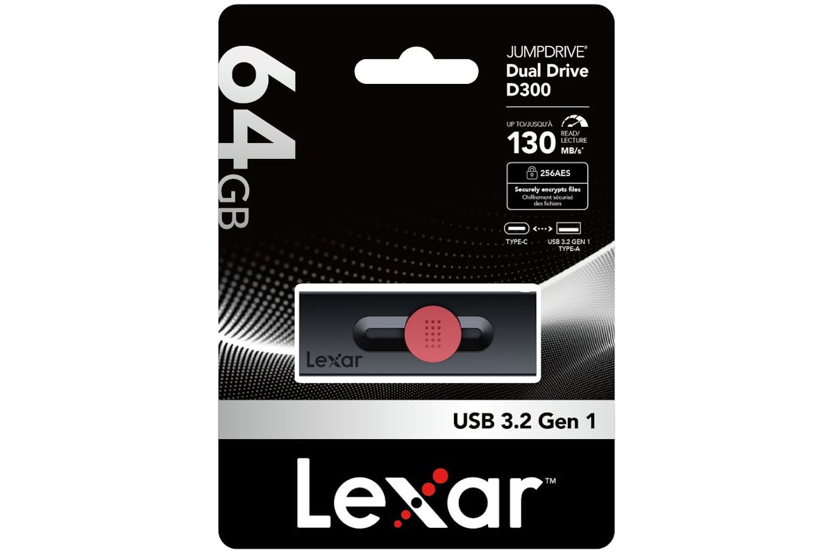 Lexar Dual Type-C And Type-A 3.2 USB Flash Drive | 64GB-11