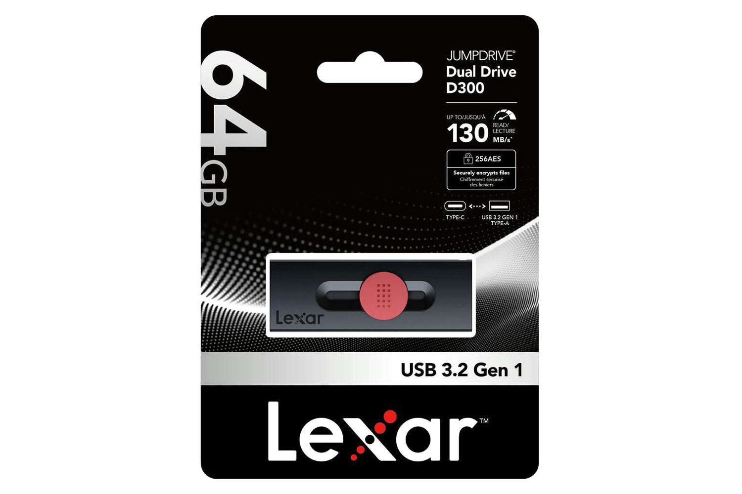 Lexar Dual Type-C And Type-A 3.2 USB Flash Drive | 64GB