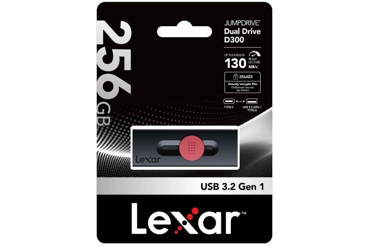 Lexar Dual Type-C And Type-A 3.2 USB Flash Drive | 256GB-2