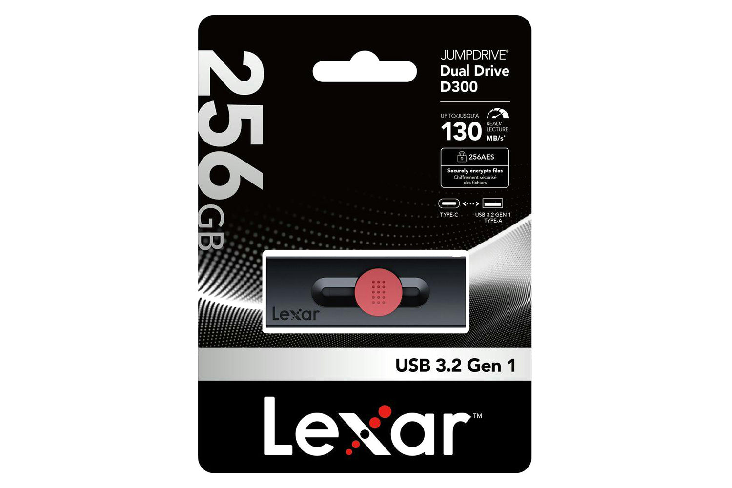 Lexar Dual Type-C And Type-A 3.2 USB Flash Drive | 256GB