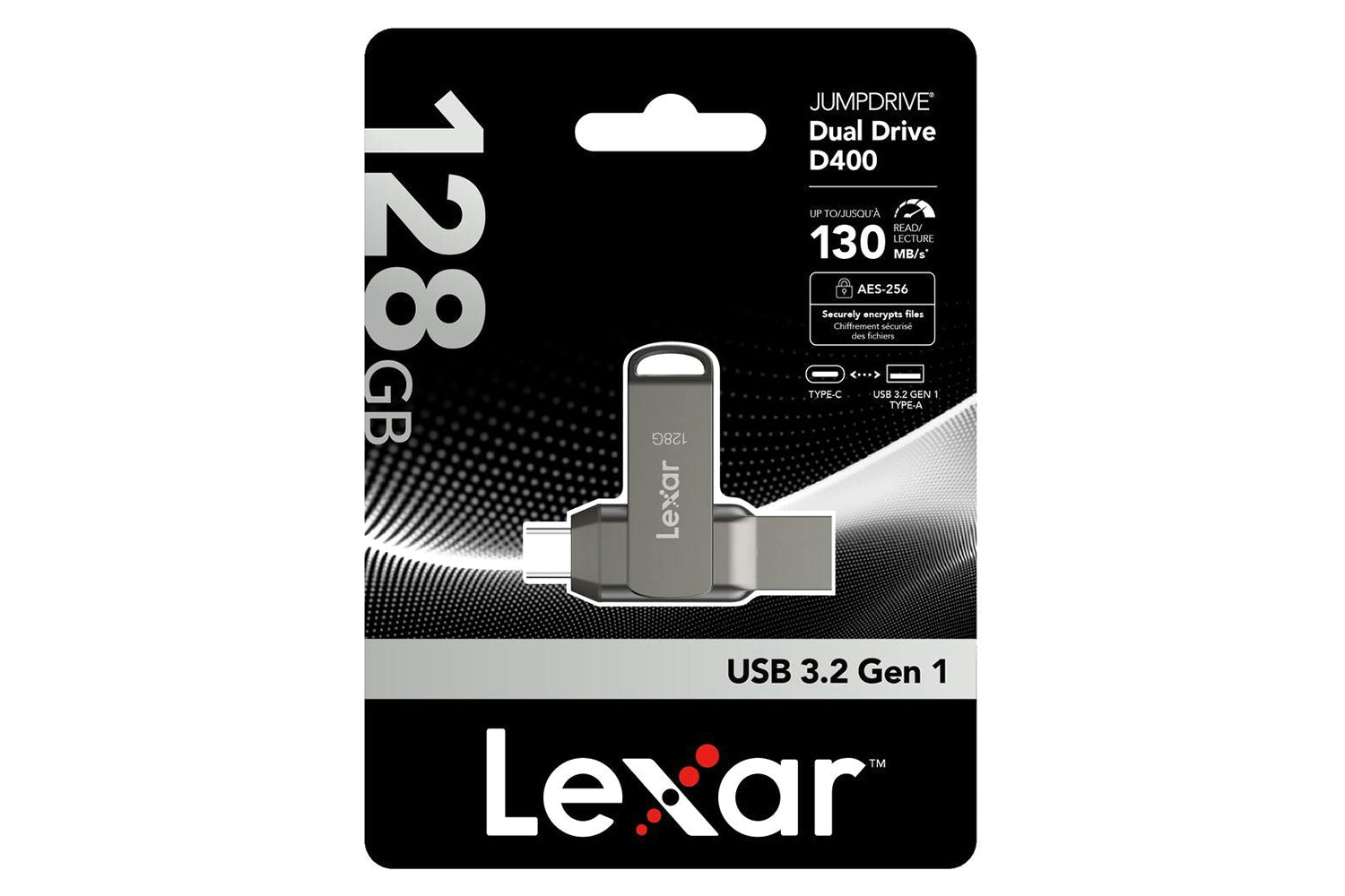 Lexar Dual Type-C And Type-A 3.1 USB Flash Drive | 128GB