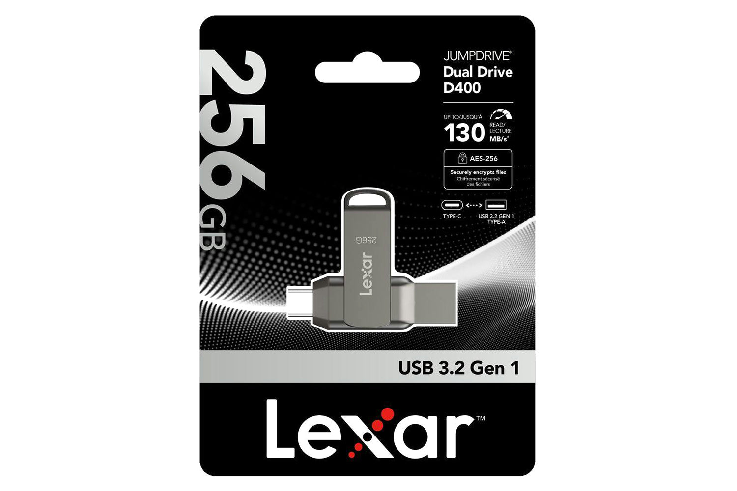 Lexar Dual Type-C And Type-A 3.1 USB Flash Drive | 256GB