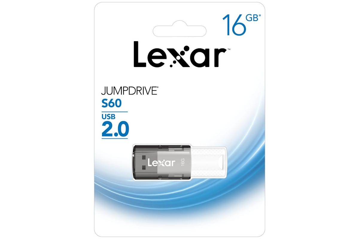 Lexar Jumpdrive S60 USB 2.0 Flash Drive | 16GB-6