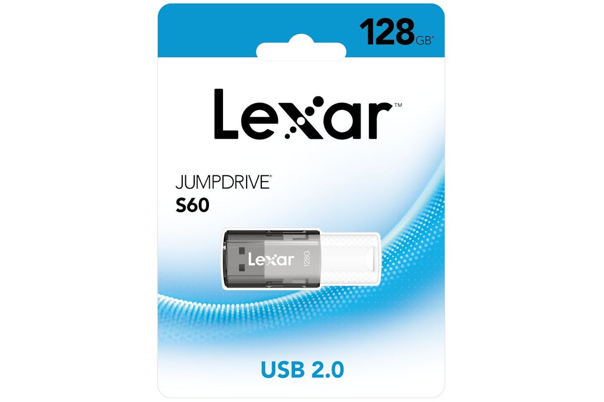 Lexar Jumpdrive S60 USB 2.0 Flash Drive | 128GB-3
