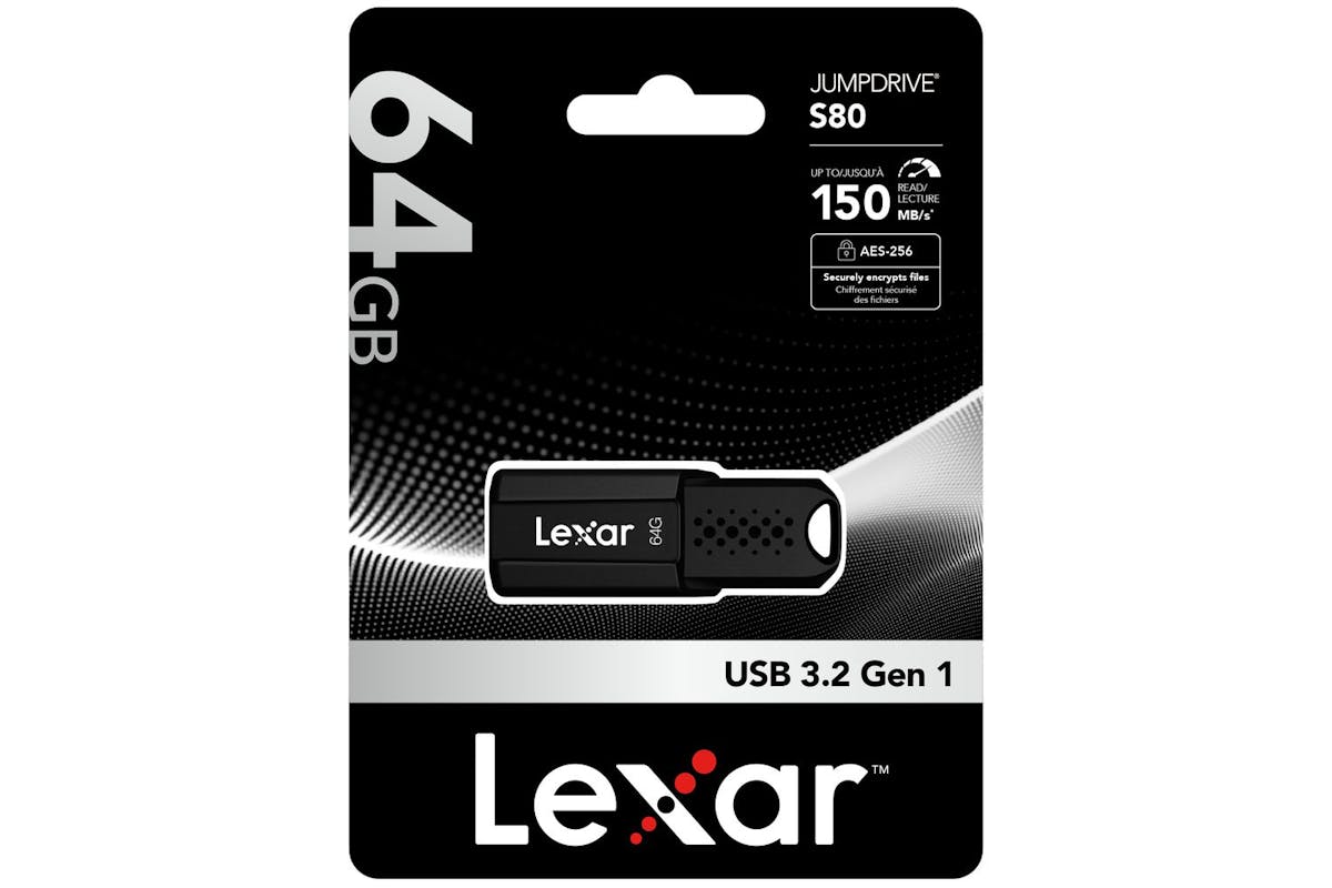 Lexar Jumpdrive S80 USB 3.1 Flash Drive | 64GB-6