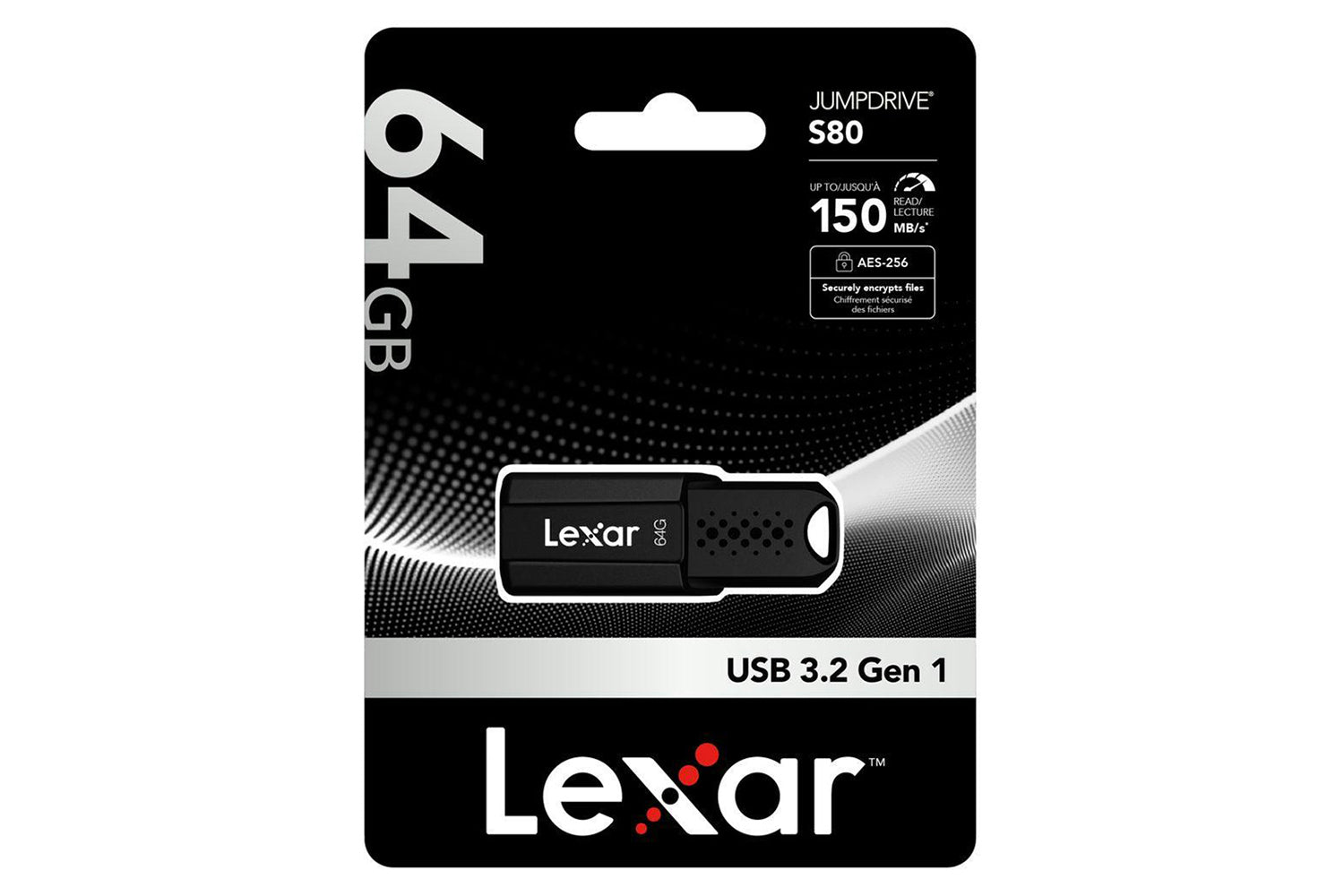 Lexar Jumpdrive S80 USB 3.1 Flash Drive | 64GB