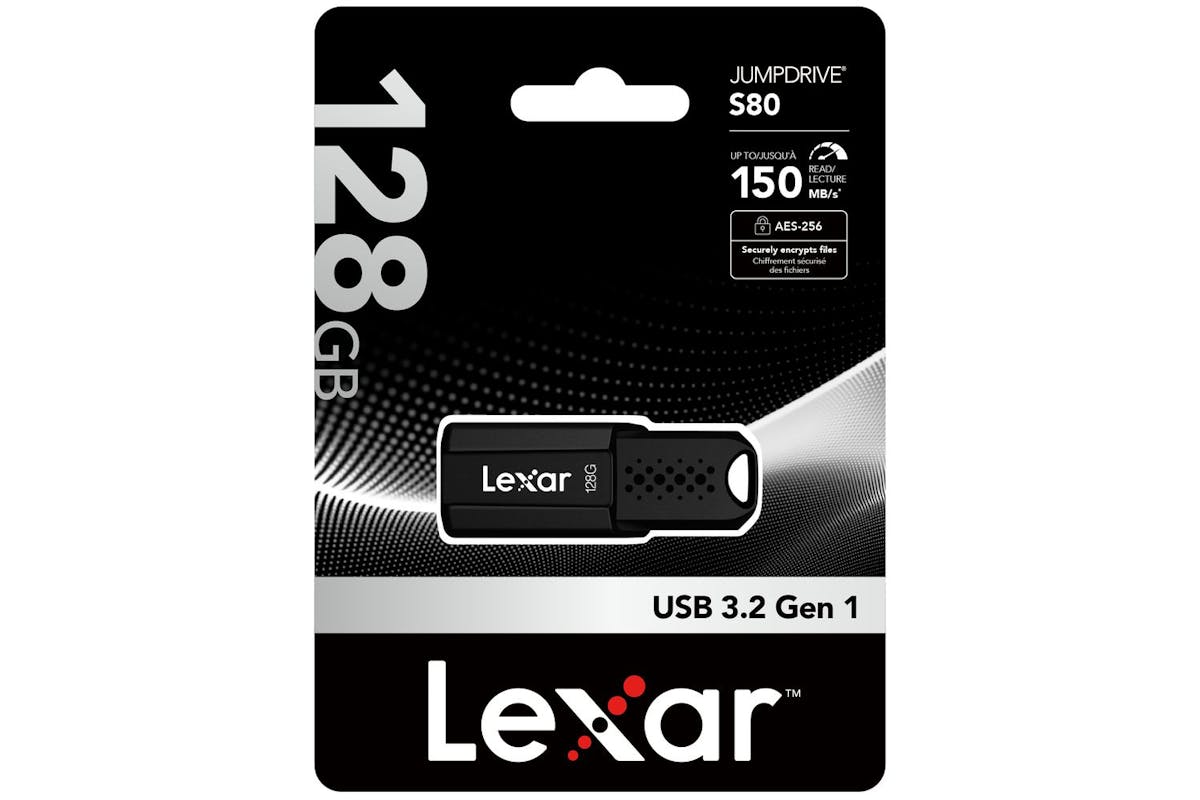 Lexar Jumpdrive S80 USB 3.1 Flash Drive | 128GB-6