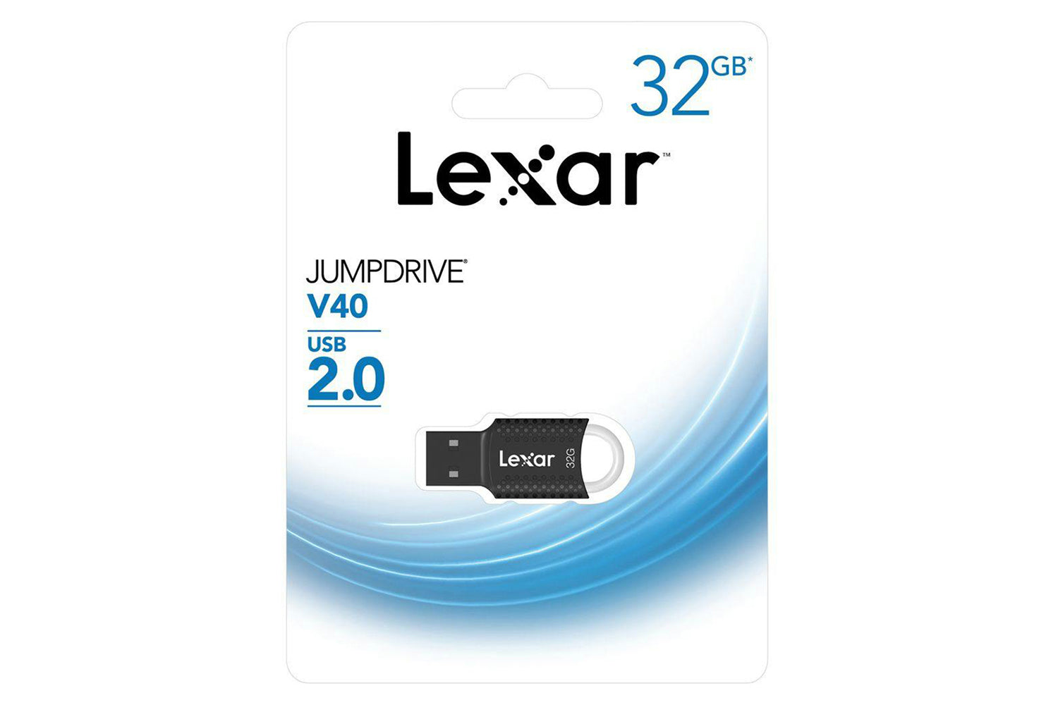 Lexar Jumpdrive V40 USB 2.0 Flash Drive | 32GB