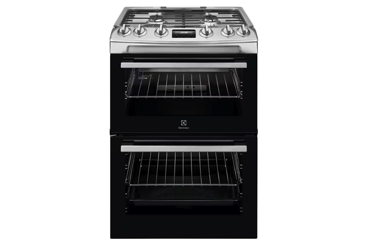 Electrolux 60cm Double Oven Gas Cooker | LKG615110X