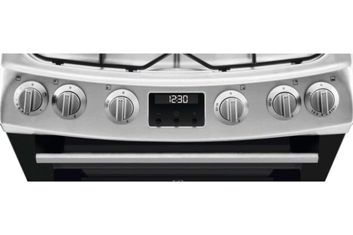 Electrolux 60cm Double Oven Gas Cooker | LKG615110X-2