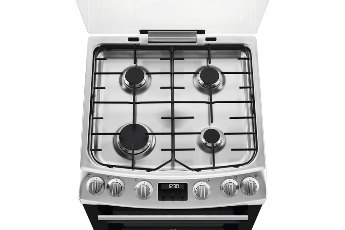 Electrolux 60cm Double Oven Gas Cooker | LKG615110X-3