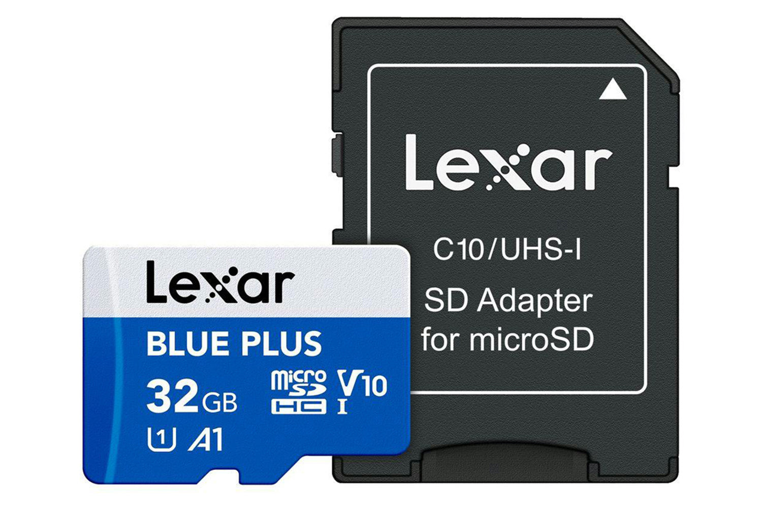 Lexar Blue Plus Microsdhc UHS-I with SD Adapter | 32GB-2