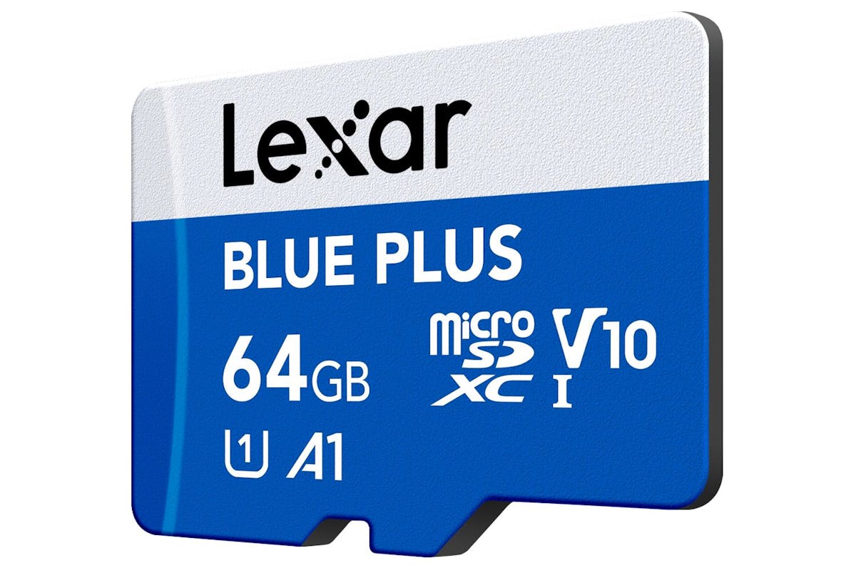 Lexar Blue Plus 633x Microsdxc UHS-I with SD Adapter | 64GB-10