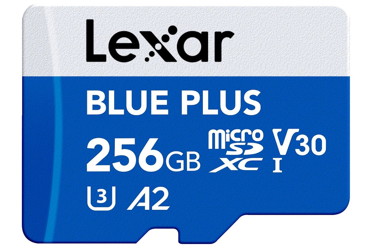 Lexar Blue Plus 633x Microsdxc UHS-I with SD Adapter | 256GB-9