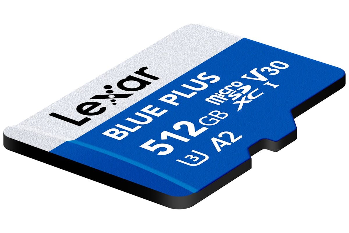 Lexar Blue Plus Microsdxc UHS-I Memory Card with SD Adapter | 512GB-6