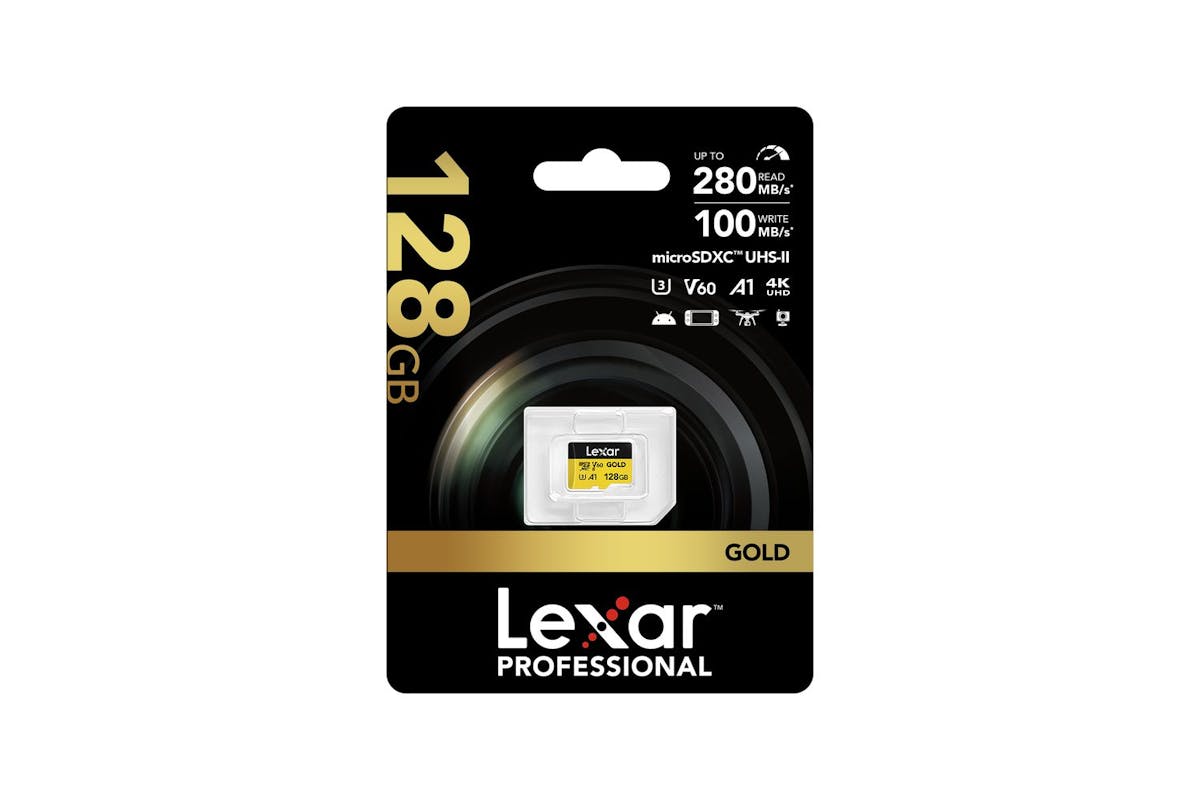 Lexar Gold Microsdxc UHS-II Memory Card | 128GB-2