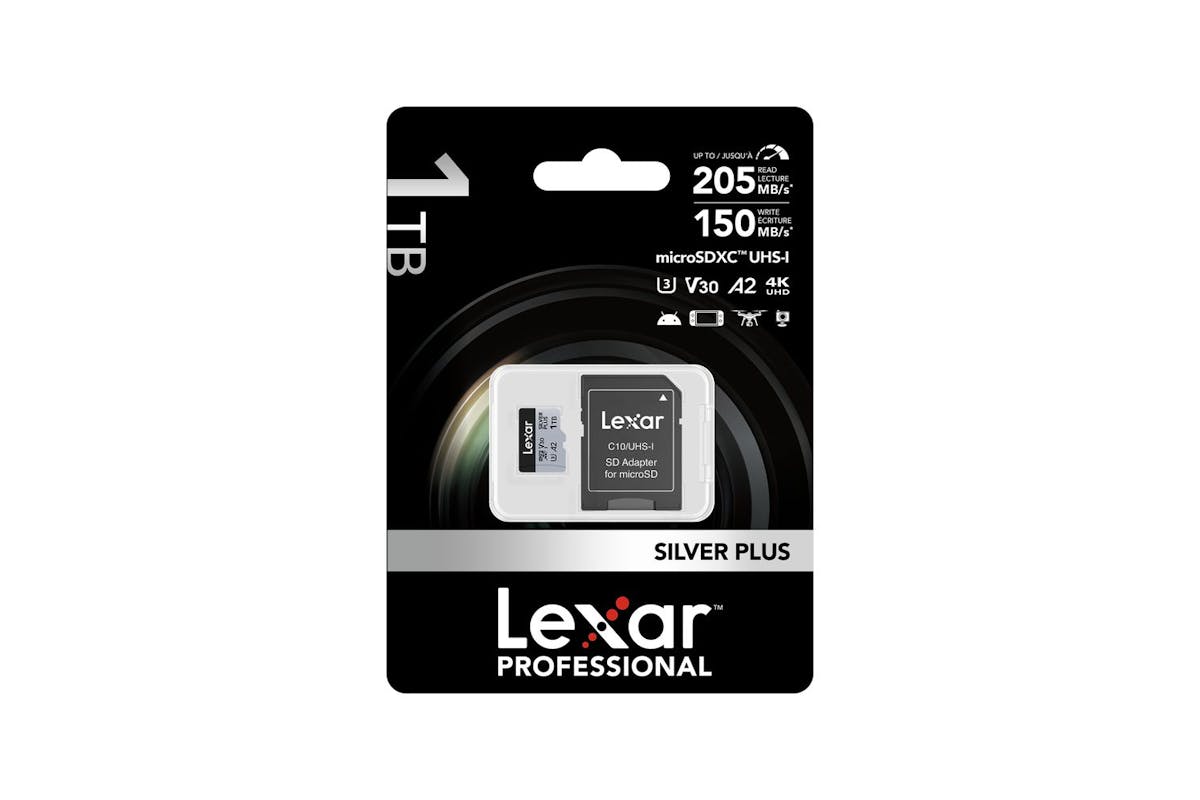 Lexar High-performance Silver Plus Microsdxc Uhs-I Memory Card with Adapter | 1TB-2