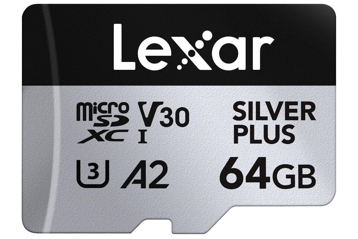 Lexar High-performance Silver Plus Microsdxc UHS-I with Adapter | 64GB-8