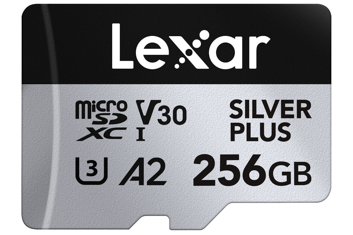 Lexar High-performance Silver Plus Microsdxc Memory Card with Adapter | 256GB-8