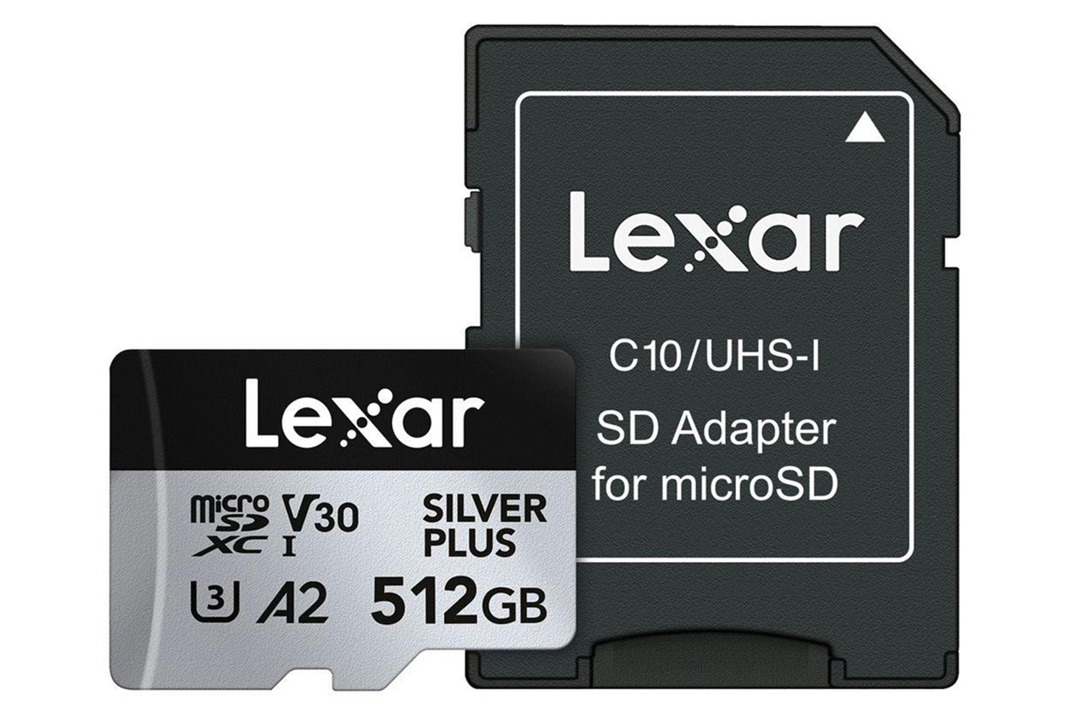 Lexar High-performance Silver Plus Microsdxc UHS-I Memory Card with Adapter | 512GB-6