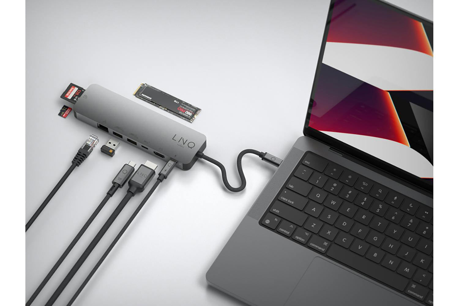 LINQ Pro Studio USB-C Multiport Hub-2