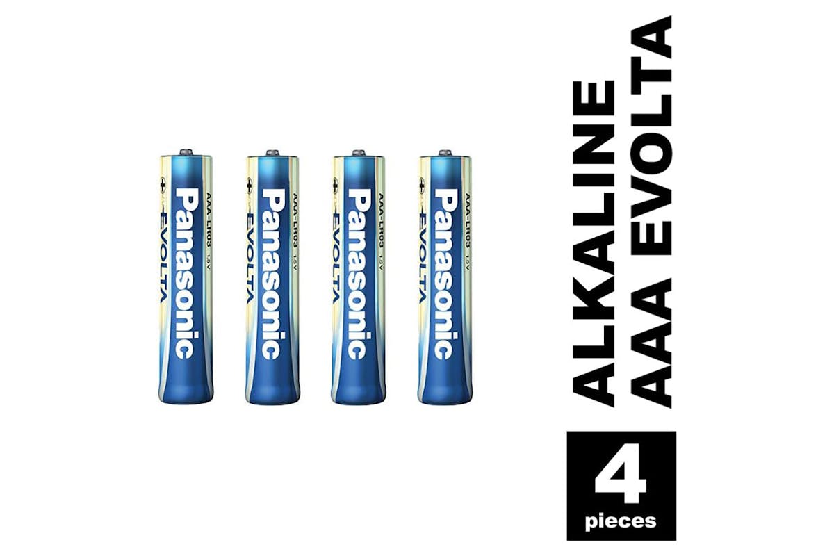 Panasonic Evolta AAA Alkaline Battery | Pack of 4-3