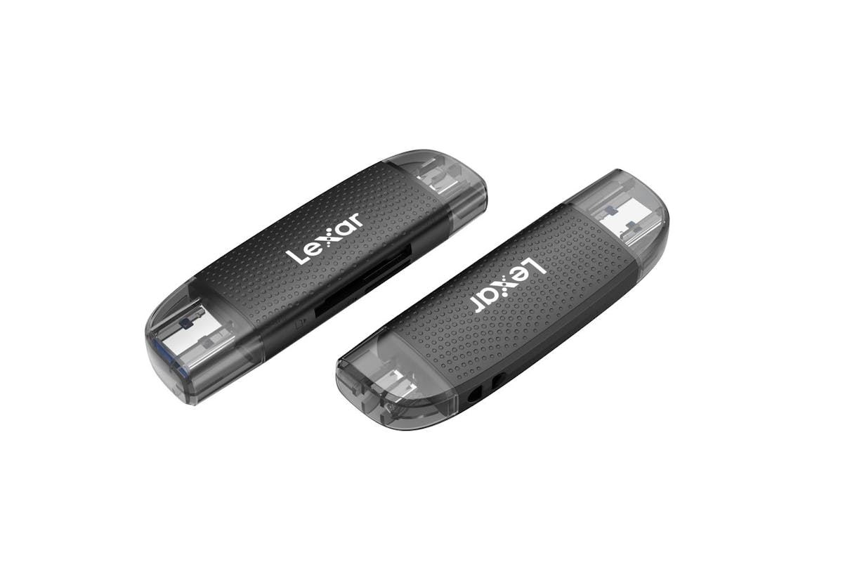 Lexar Dual Slot USB-AC USB 3.1 USB Memory Card Reader-16
