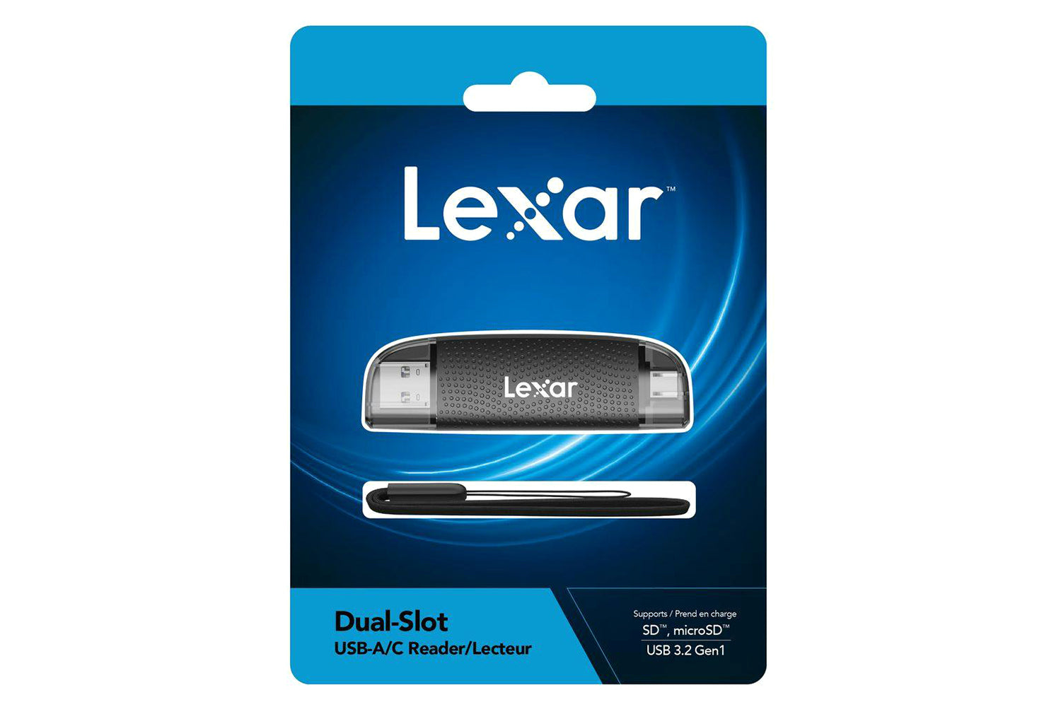 Lexar Dual Slot USB-AC USB 3.1 USB Memory Card Reader