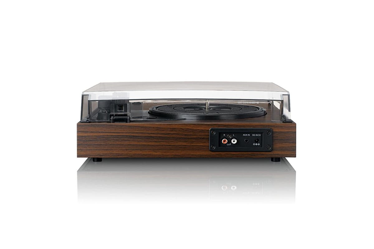 Lenco | Lenco Mahogany Turntable With Built-in Speakers | Standard Size-7
