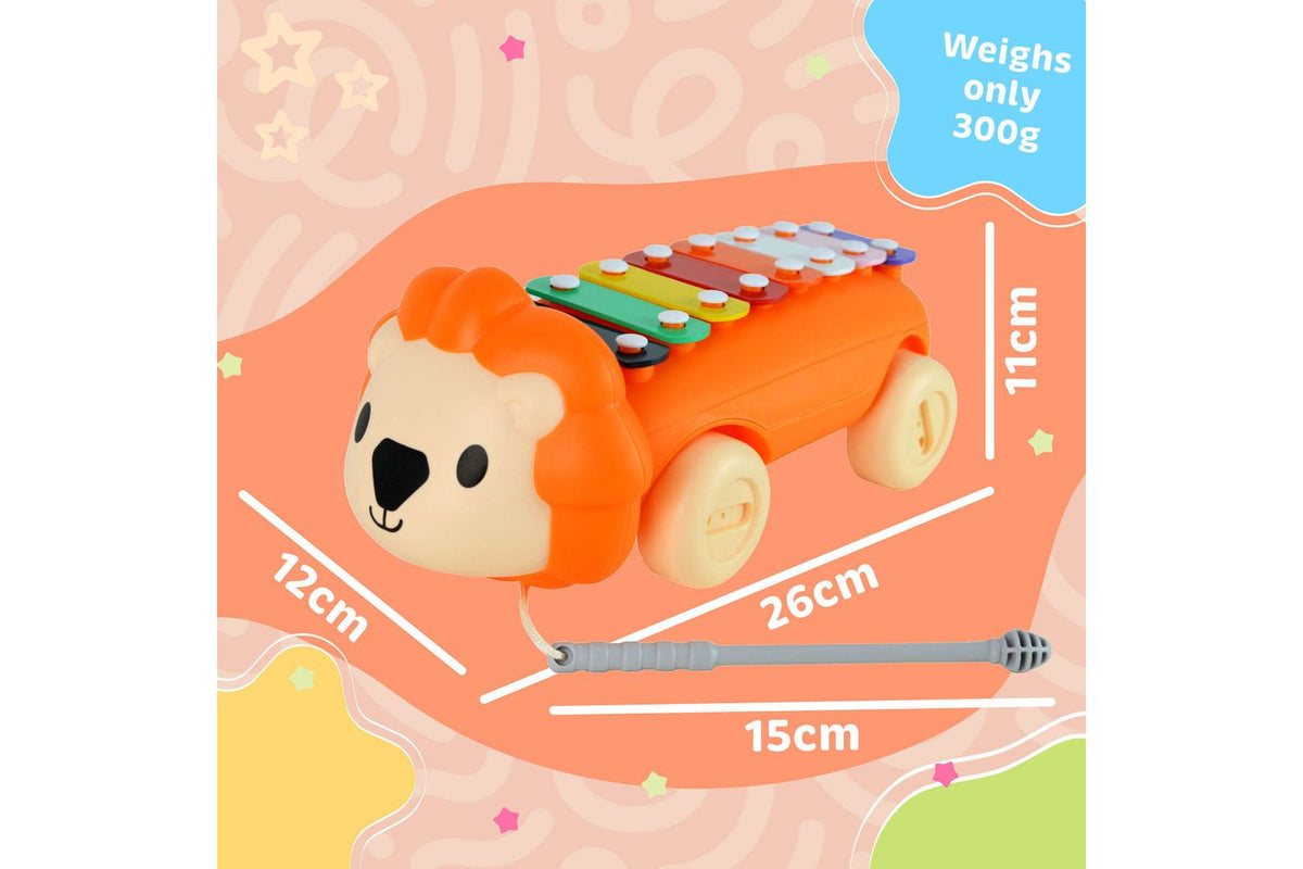 Little Star Lion Pull Along Xylophone-4