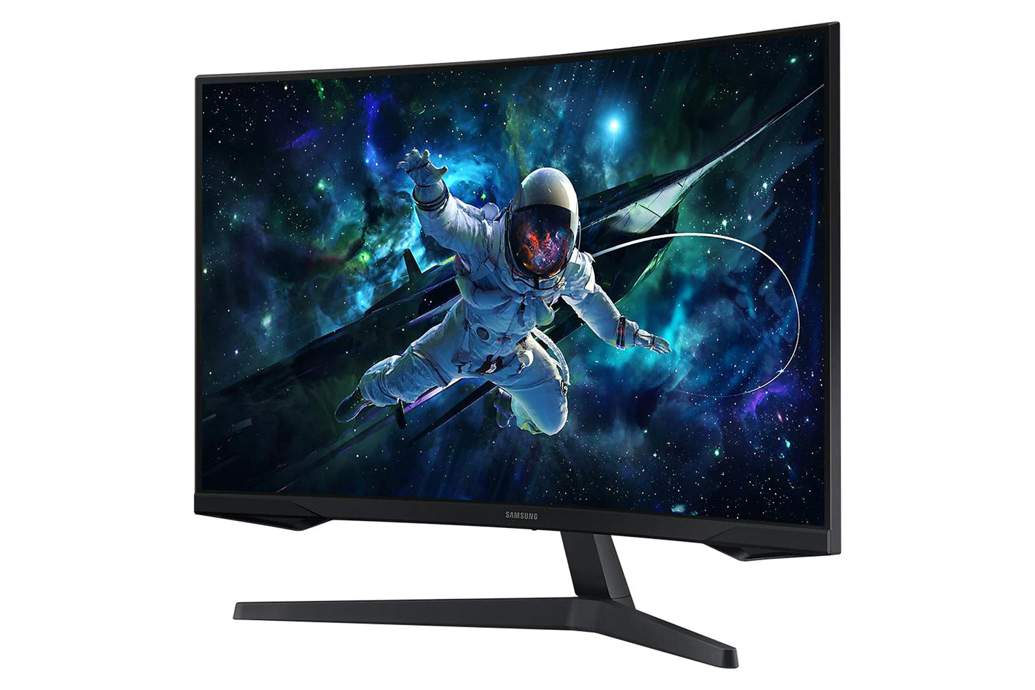 Samsung Odyssey G55C 32" QHD Gaming Monitor | LS32CG552EUXXU-3