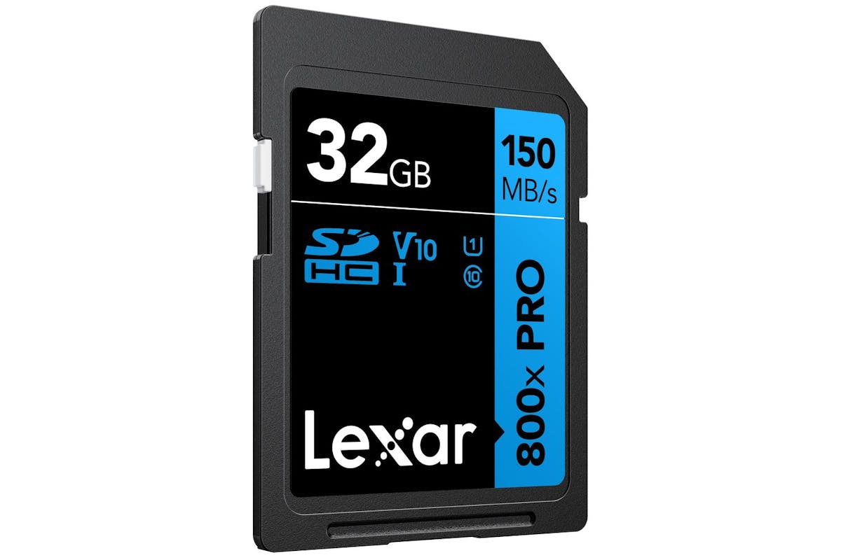 Lexar Professional 800x Pro SDHC UHS-I Memory Card | 32GB-10