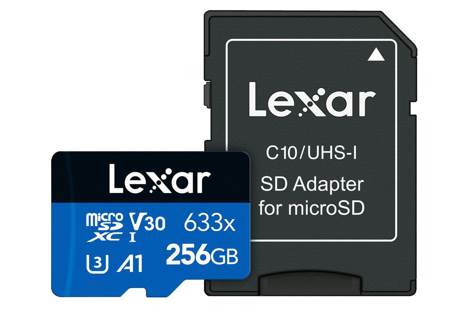 Lexar High-performance 633x Microsdxc UHS-I with SD Adapter | 256GB-5